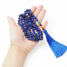Load image into Gallery viewer, 108 Lapis Lazuli Prayer/Mala Beads