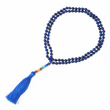Load image into Gallery viewer, 108 Lapis Lazuli Prayer/Mala Beads