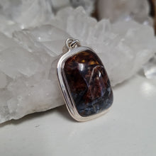 Load image into Gallery viewer, Pietersite Sterling Silver Pendant