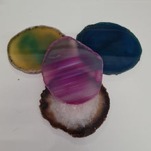 Load image into Gallery viewer, Agate Coasters - Set of 4
