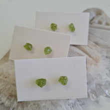 Load image into Gallery viewer, Olivine Stud Ear-ring