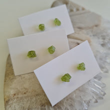 Load image into Gallery viewer, Olivine Stud Ear-ring
