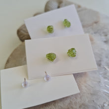Load image into Gallery viewer, Olivine Stud Ear-ring