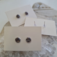 Load image into Gallery viewer, Rutile Quartz Stud Ear-ring