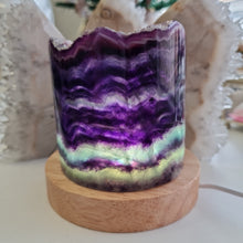 Load image into Gallery viewer, Rainbow Fluorite Lamp
