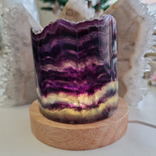 Load image into Gallery viewer, Rainbow Fluorite Lamp