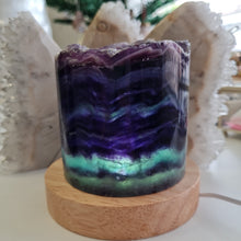 Load image into Gallery viewer, Rainbow Fluorite Lamp