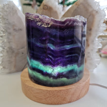 Load image into Gallery viewer, Rainbow Fluorite Lamp