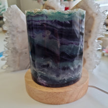 Load image into Gallery viewer, Rainbow Fluorite Lamp
