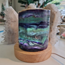 Load image into Gallery viewer, Rainbow Fluorite Lamp