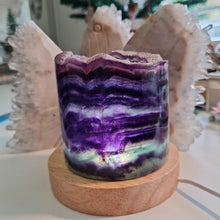 Load image into Gallery viewer, Rainbow Fluorite Lamp