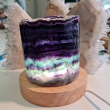 Load image into Gallery viewer, Rainbow Fluorite Lamp