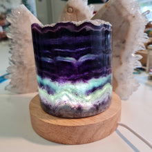 Load image into Gallery viewer, Rainbow Fluorite Lamp