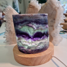 Load image into Gallery viewer, Rainbow Fluorite Lamp