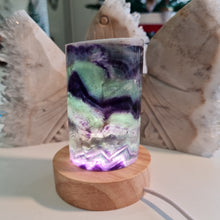 Load image into Gallery viewer, Rainbow Fluorite Lamp