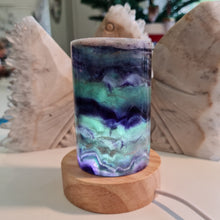 Load image into Gallery viewer, Rainbow Fluorite Lamp