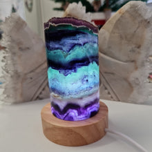 Load image into Gallery viewer, Rainbow Fluorite Lamp