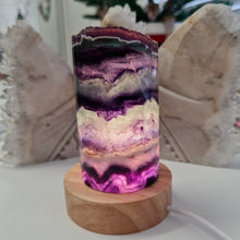 Load image into Gallery viewer, Rainbow Fluorite Lamp