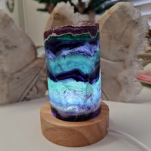 Load image into Gallery viewer, Rainbow Fluorite Lamp