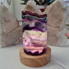 Load image into Gallery viewer, Rainbow Fluorite Lamp