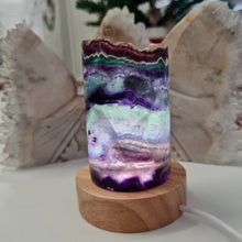 Load image into Gallery viewer, Rainbow Fluorite Lamp