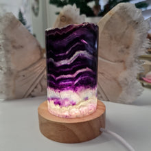 Load image into Gallery viewer, Rainbow Fluorite Lamp