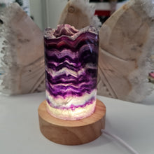 Load image into Gallery viewer, Rainbow Fluorite Lamp