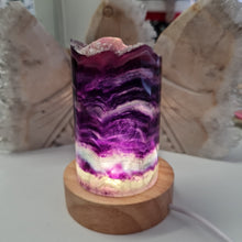 Load image into Gallery viewer, Rainbow Fluorite Lamp