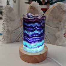 Load image into Gallery viewer, Rainbow Fluorite Lamp