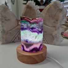 Load image into Gallery viewer, Rainbow Fluorite Lamp