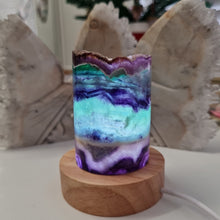Load image into Gallery viewer, Rainbow Fluorite Lamp