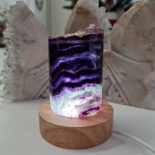 Load image into Gallery viewer, Rainbow Fluorite Lamp