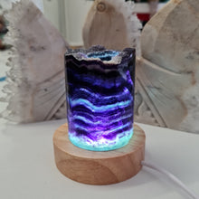 Load image into Gallery viewer, Rainbow Fluorite Lamp