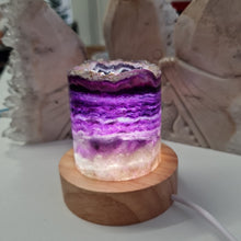 Load image into Gallery viewer, Rainbow Fluorite Lamp