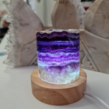 Load image into Gallery viewer, Rainbow Fluorite Lamp