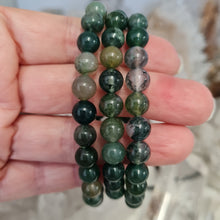 Load image into Gallery viewer, Moss Agate Bracelet