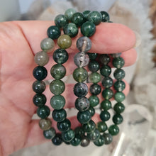 Load image into Gallery viewer, Moss Agate Bracelet