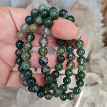 Load image into Gallery viewer, Moss Agate Bracelet