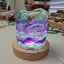 Load image into Gallery viewer, Rainbow Fluorite Lamp