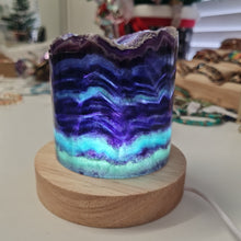 Load image into Gallery viewer, Rainbow Fluorite Lamp