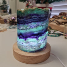 Load image into Gallery viewer, Rainbow Fluorite Lamp
