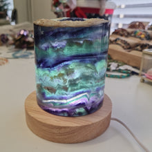Load image into Gallery viewer, Rainbow Fluorite Lamp
