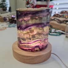 Load image into Gallery viewer, Rainbow Fluorite Lamp