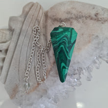 Load image into Gallery viewer, Malachite Pendulum