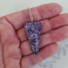 Load image into Gallery viewer, Lepidolite Pendulum