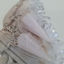 Load image into Gallery viewer, Rose Quartz Pendulum