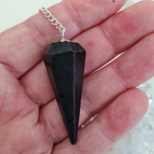 Load image into Gallery viewer, Black Obsidian Pendulum