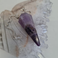 Load image into Gallery viewer, Amethyst Pendulum