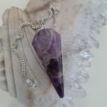 Load image into Gallery viewer, Amethyst Pendulum