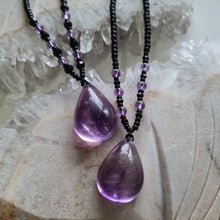 Load image into Gallery viewer, Amethyst Bead Necklace